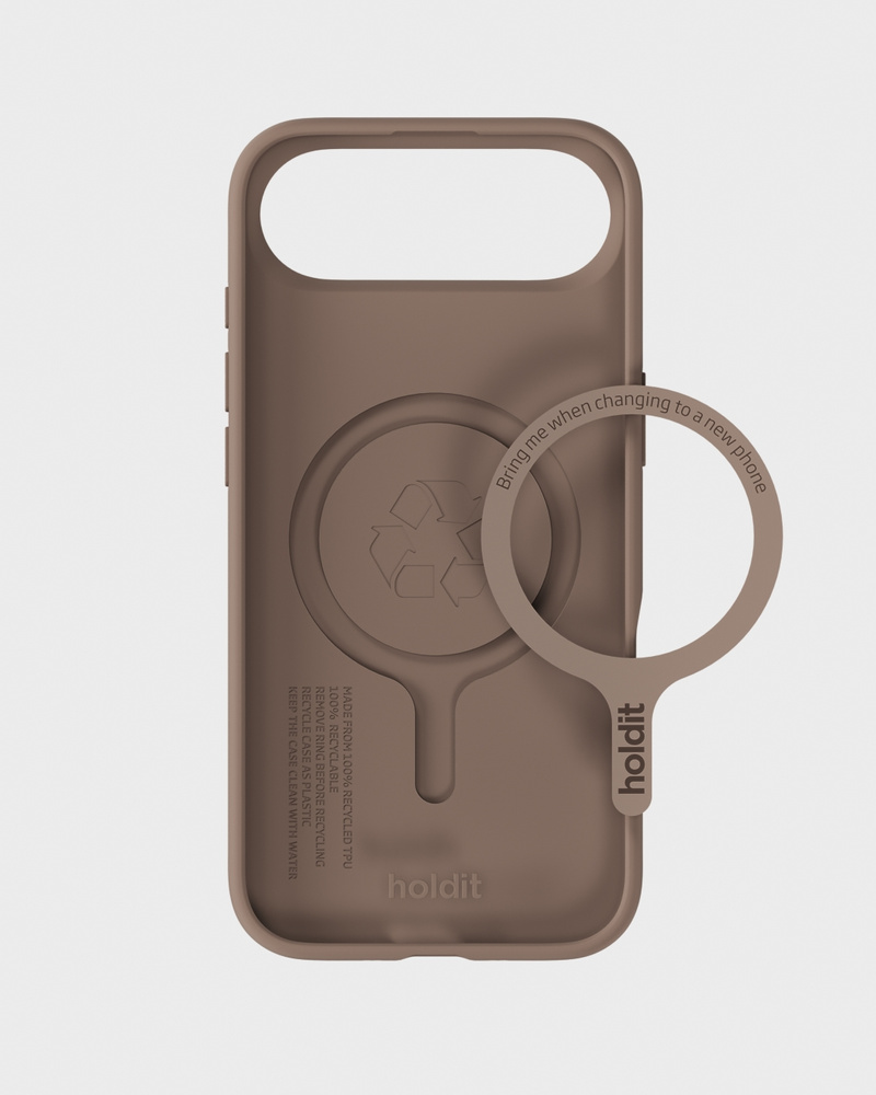 Phone Case Soft Magsafe Compatible Mocha Brown iPhone 17 Air