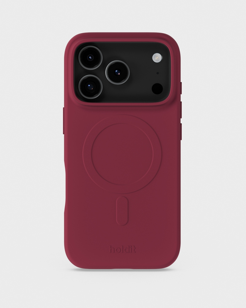 Phone Case Soft Magsafe Compatible Red Velvet iPhone 17 Pro