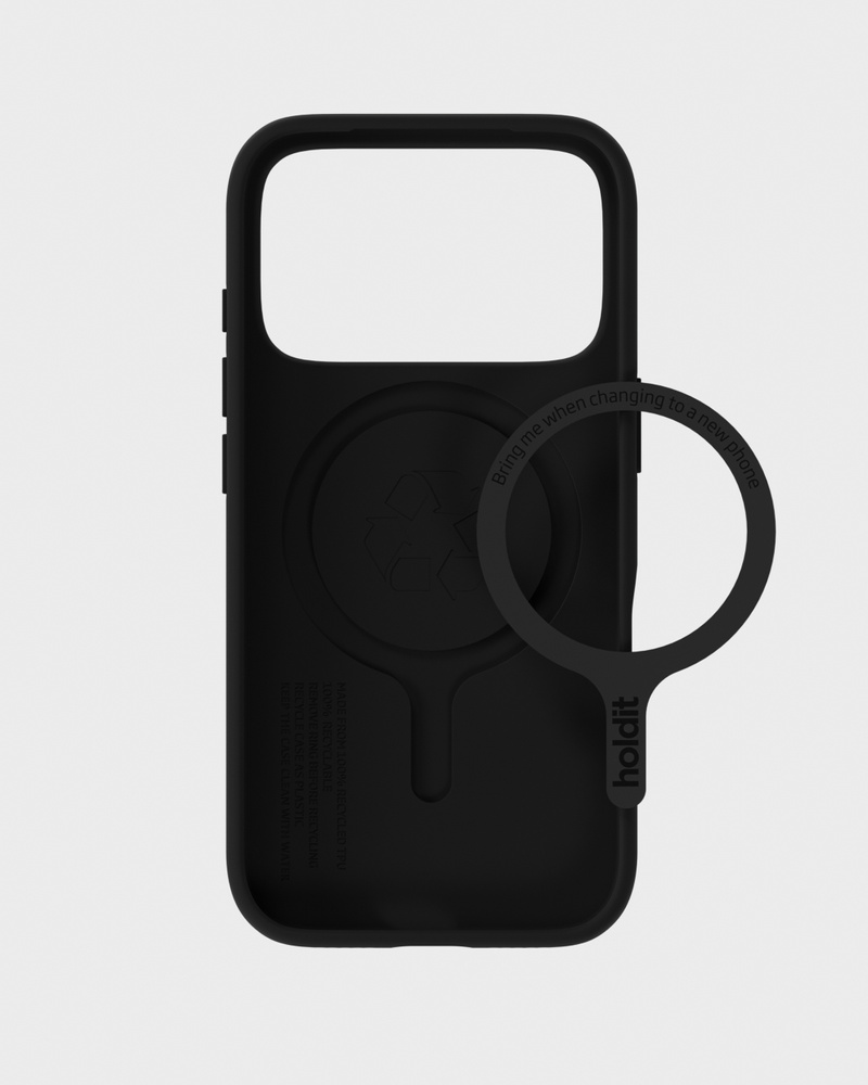 Phone Case Soft Magsafe Compatible Black iPhone 17 Pro