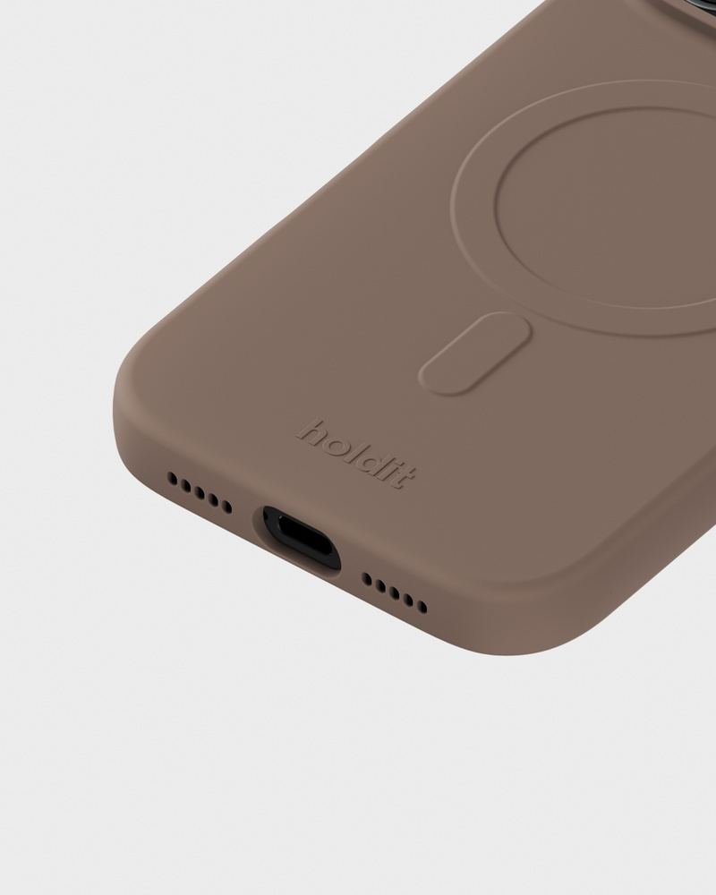 Phone Case Soft Magsafe Compatible Mocha Brown iPhone 17 Pro
