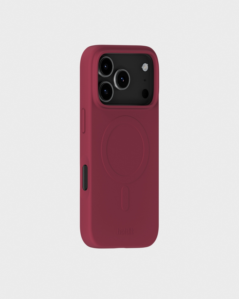 Phone Case Soft Magsafe Compatible Red Velvet iPhone 17 Pro Max