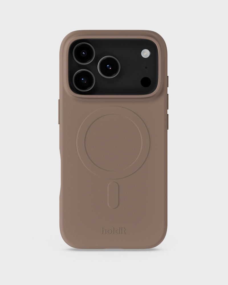 Phone Case Soft Magsafe Compatible Mocha Brown iPhone 17 Pro Max