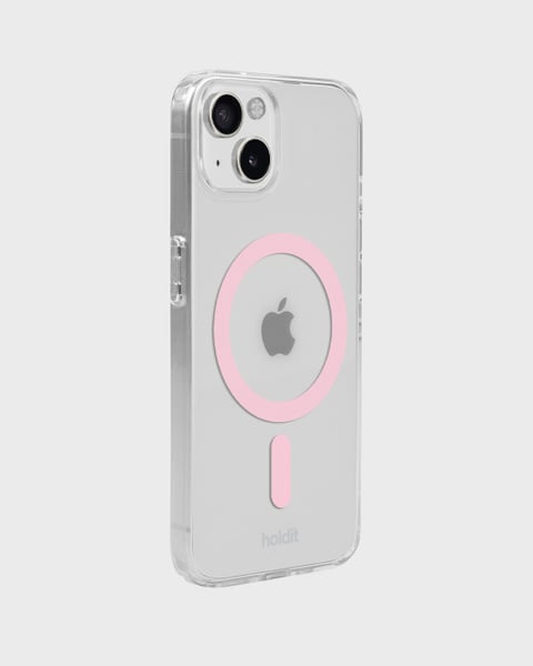 Phone Case Transparent Magsafe Compatible Pink / Transparent iPhone 13
