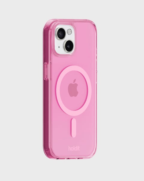 Phone Case Transparent Magsafe Compatible Pink iPhone 13