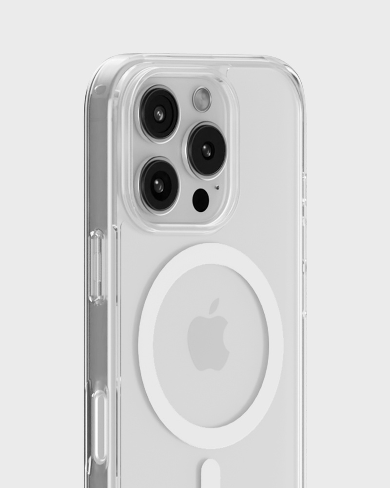 Phone Case Transparent Magsafe Compatible White / Transparent iPhone 16 Pro Max