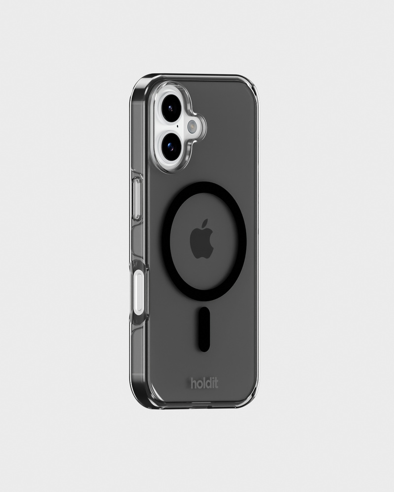 Phone Case Transparent Magsafe Compatible Black iPhone 17