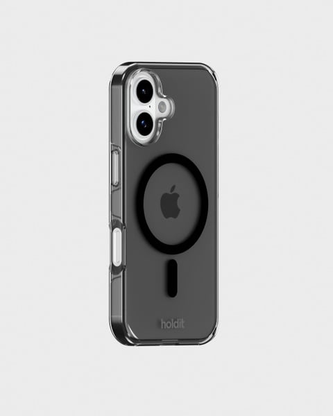 Phone Case Transparent Magsafe Compatible Black iPhone 17
