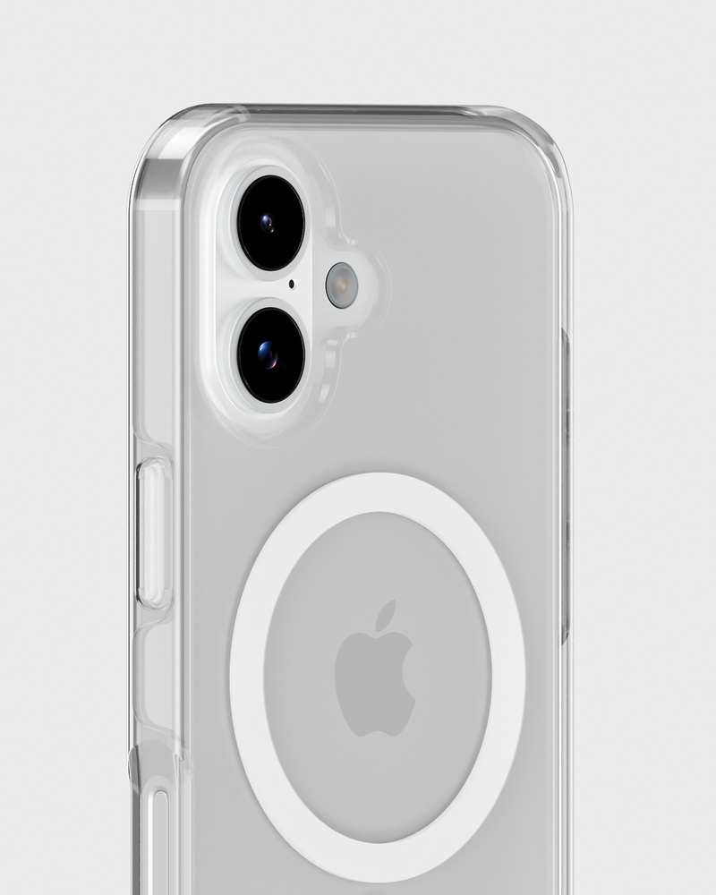 Phone Case Transparent Magsafe Compatible White/Transparent iPhone 17