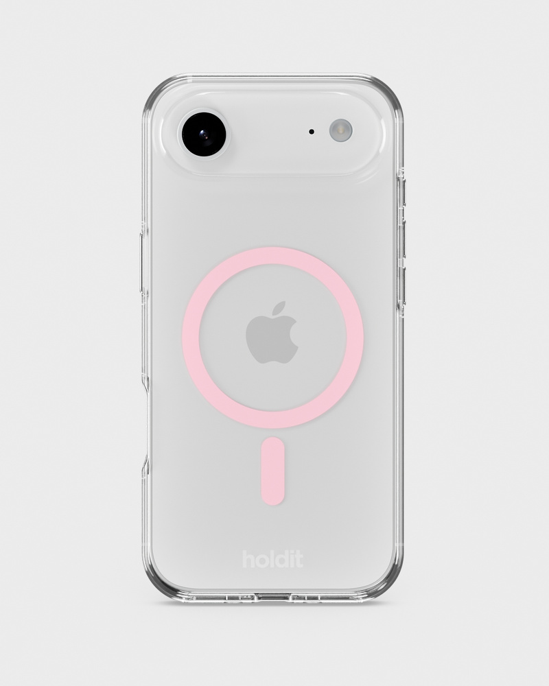 Phone Case Transparent Magsafe Compatible Pink/Transparent iPhone Air