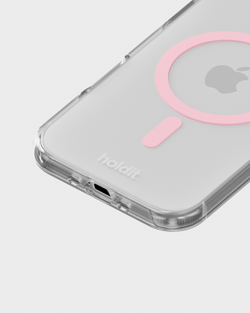 Phone Case Transparent Magsafe Compatible Pink/Transparent iPhone Air
