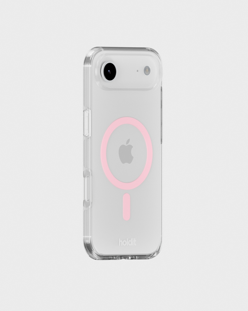 Phone Case Transparent Magsafe Compatible Pink/Transparent iPhone Air