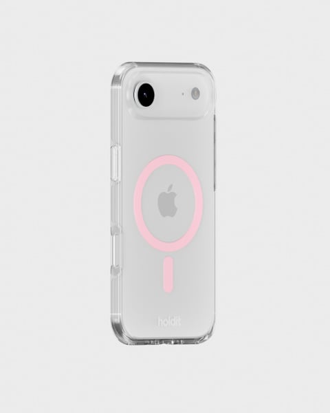 Phone Case Transparent Magsafe Compatible Pink/Transparent iPhone Air