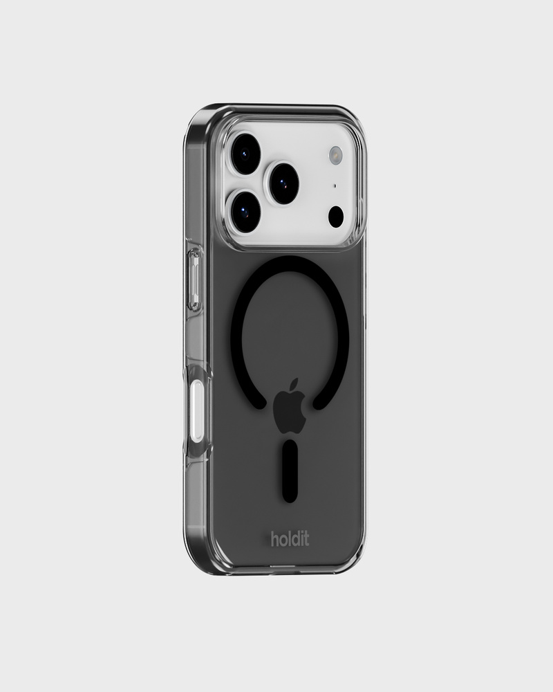 Phone Case Transparent Magsafe Compatible Black iPhone 17 Pro Max