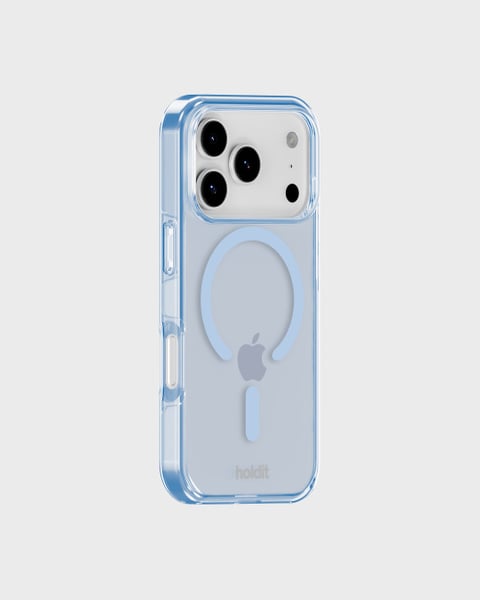 Phone Case Transparent Magsafe Compatible Mineral Blue iPhone 17 Pro Max