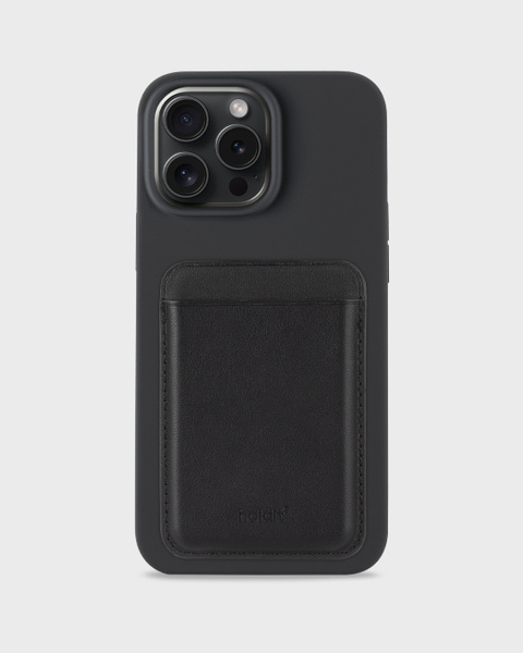 Black Card Holder Magsafe Compatible