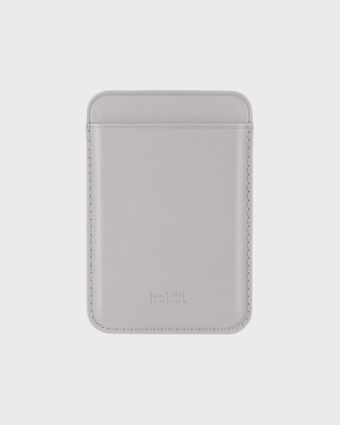 Wool Gray Card Holder Magsafe Compatible