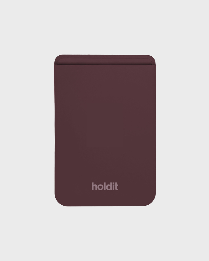 Bordeaux Card Holder Silicone Magsafe Compatible