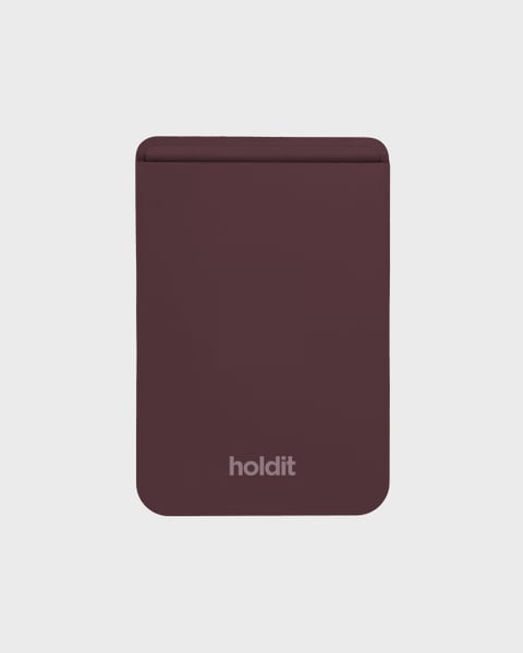 Bordeaux Card Holder Silicone Magsafe Compatible