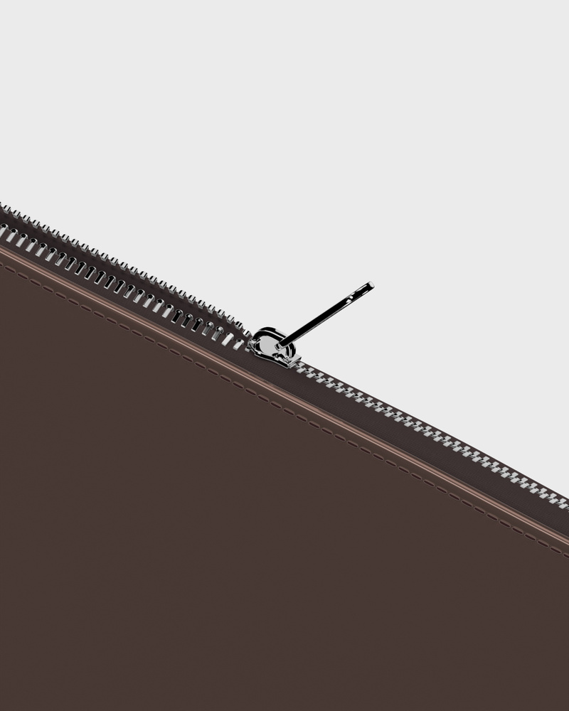Patent Chocolate Laptop Case 14"