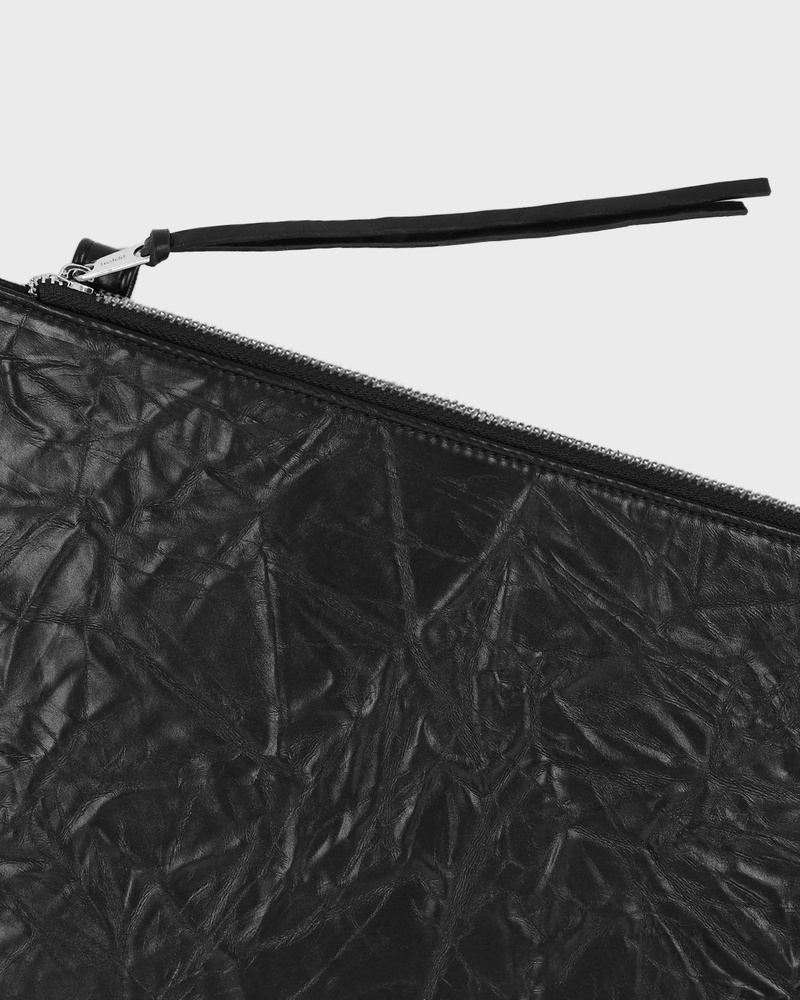 Black Crinkle Laptop Case 14"