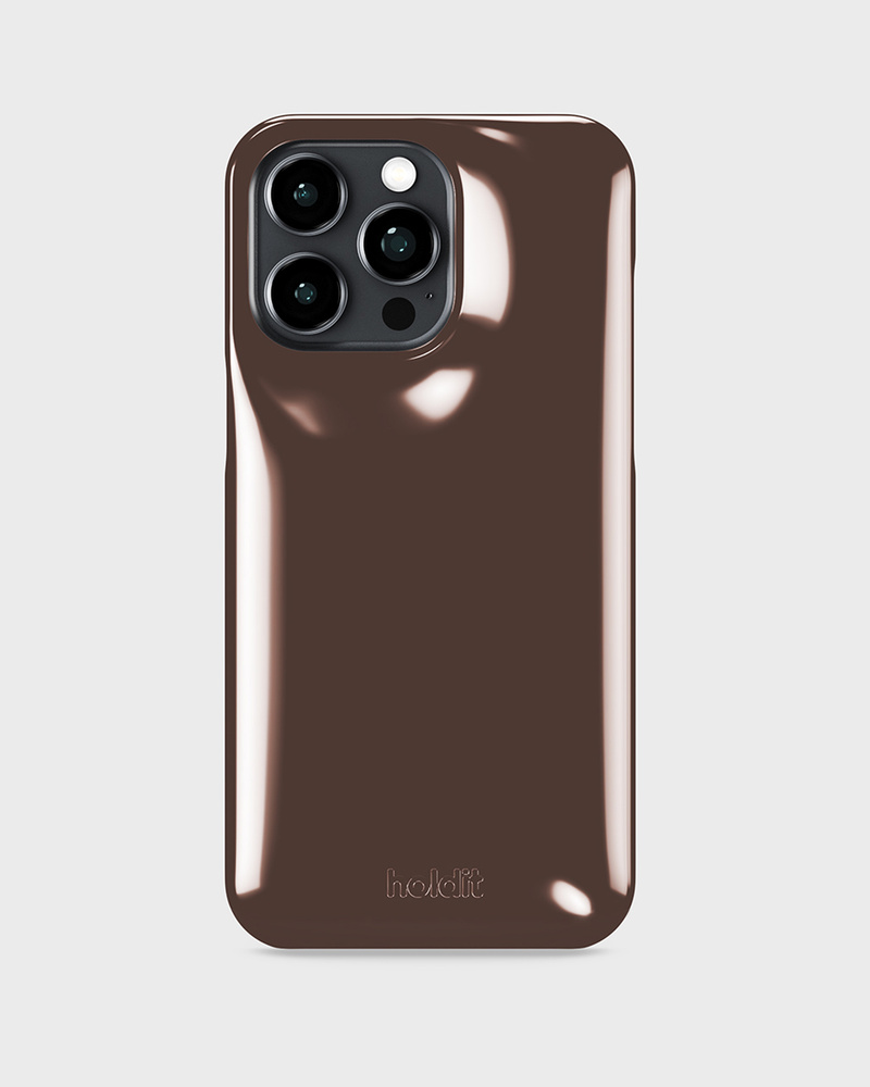 Puffy Case Chocolate iPhone 15 Pro