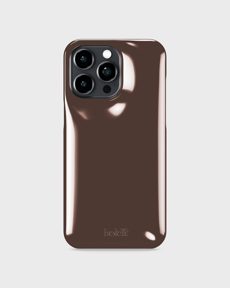 Puffy Case Chocolate iPhone 15 Pro