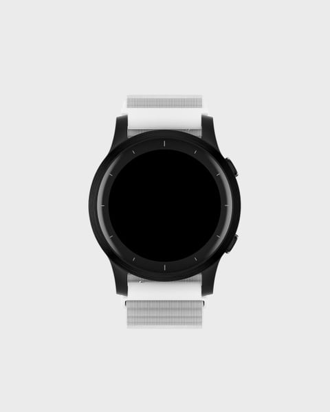 Watch Band Nylon Gray 22mm