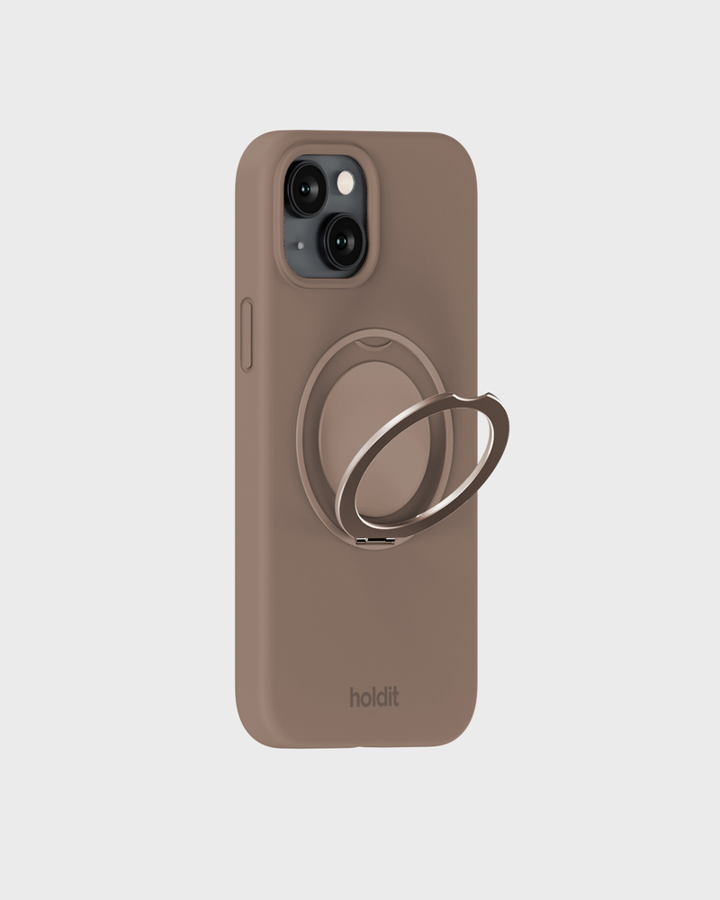 Silicone Stand Case Mocha Brown iPhone 16e