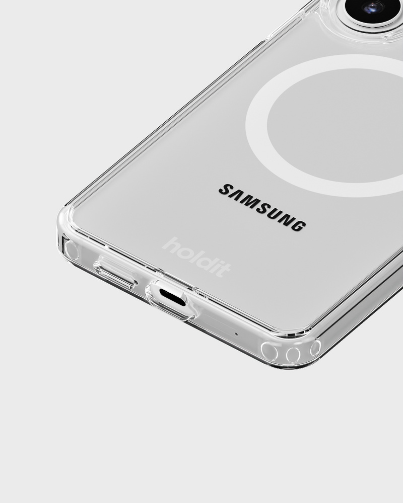 Phone Case Transparent Magsafe Compatible White / Transparent Galaxy S26