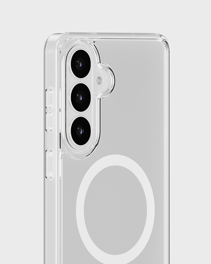 Phone Case Transparent Magsafe Compatible White / Transparent Galaxy S26