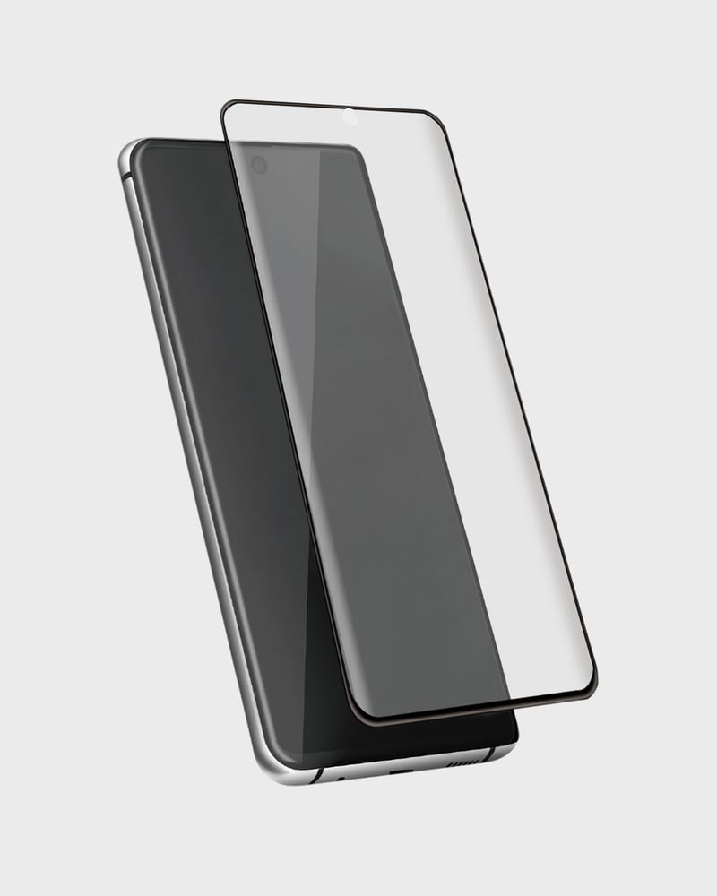 Screen Protector Transparent w. Black Frame Galaxy S21