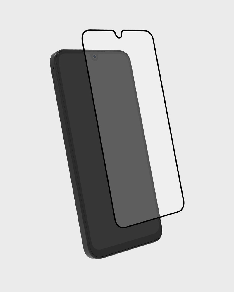 Screen Protector Transparent w. Black Frame Galaxy A16
