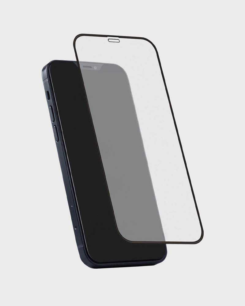 Screen Protector Full Cover w. Black Frame iPhone 12