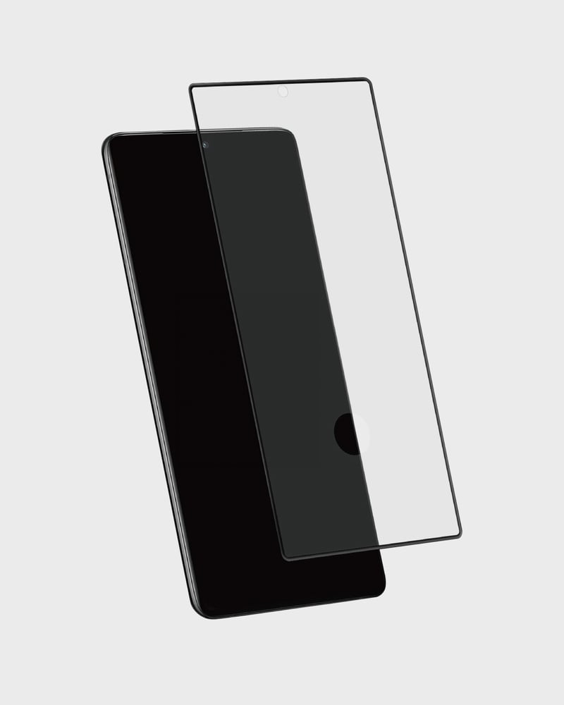 Screen Protector Full Cover w. Black Frame Galaxy S22 Ultra