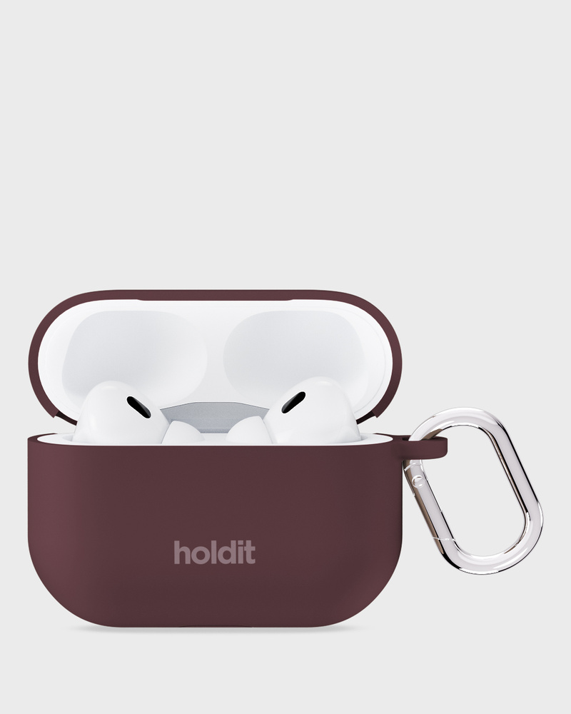Silicone Case Solid Bordeaux AirPods Pro 1&2
