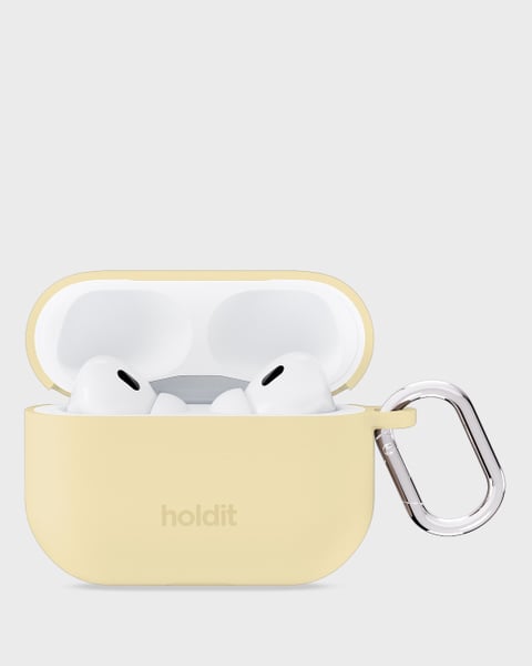 Silicone Case Solid Butter Yellow AirPods Pro 1&2