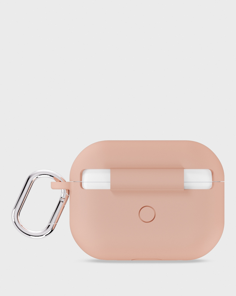 Silicone Case Solid Bare Pink AirPods Pro 1&2