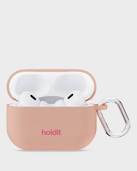 Silicone Case Solid Bare Pink AirPods Pro 1&2