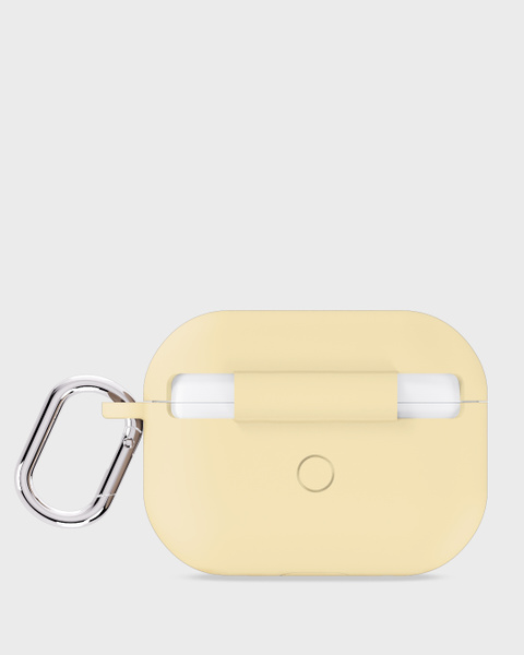 Silicone Case Solid Butter Yellow AirPods Pro 1&2