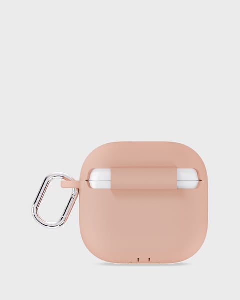 Silicone Case Solid Bare Pink Airpods 4
