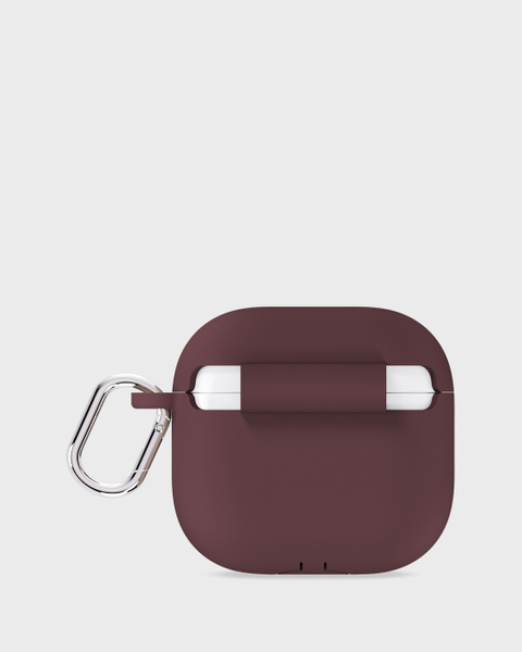 Silicone Case Solid Bordeaux Airpods 4