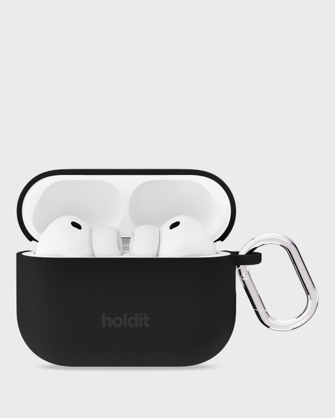 Silicone Case Solid Black AirPods Pro 3