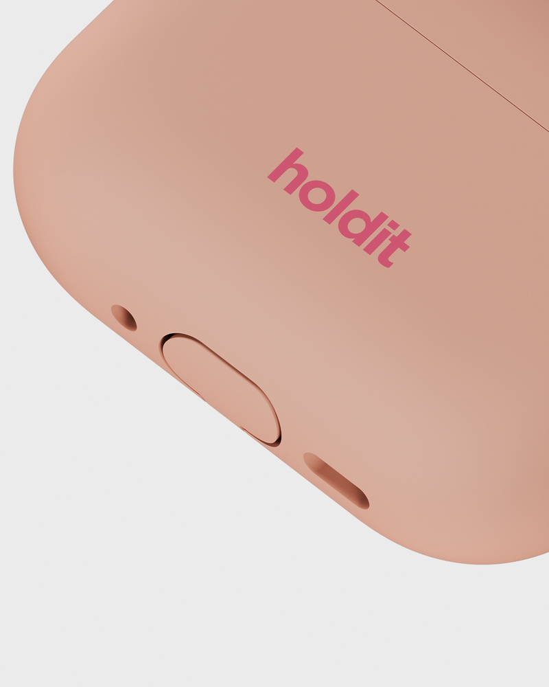 Silicone Case Solid Bare Pink AirPods Pro 3