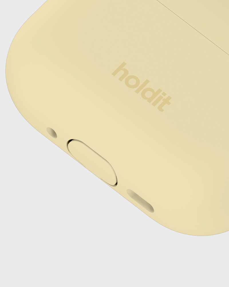 Silicone Case Solid Butter Yellow AirPods Pro 3
