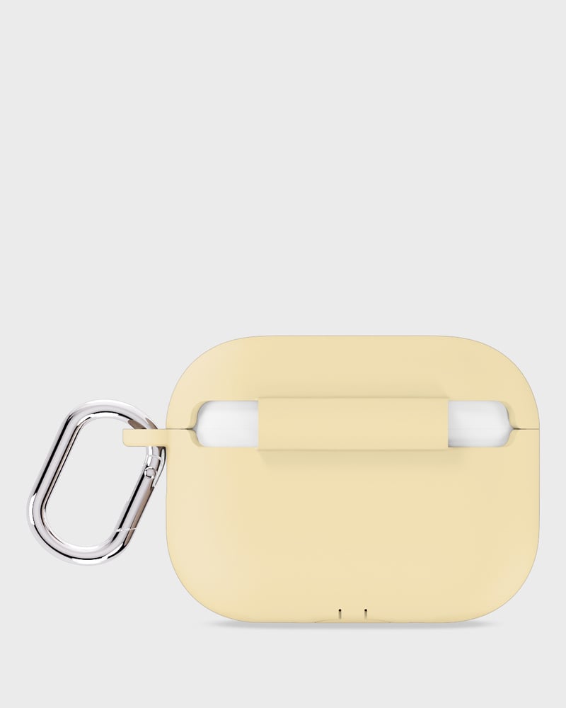 Silicone Case Solid Butter Yellow AirPods Pro 3