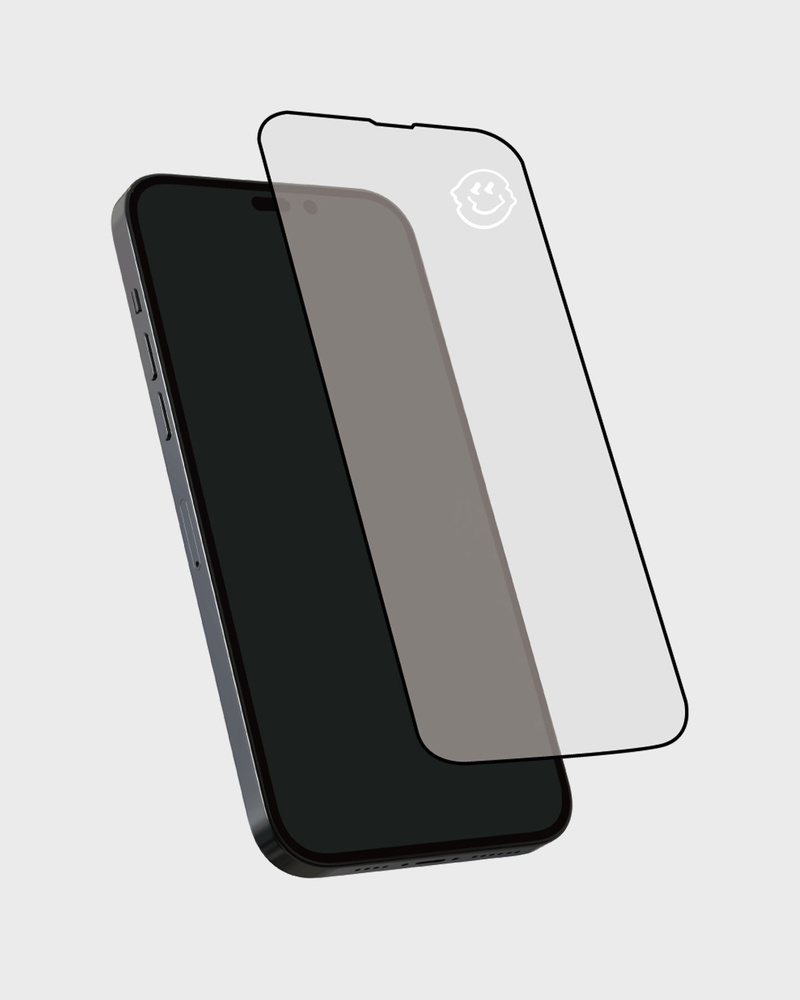 Screen Protector Smiley Print iPhone 15