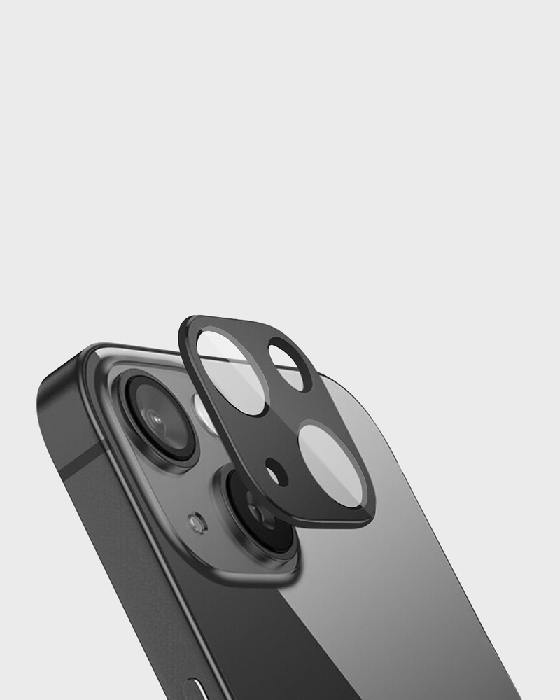 Camera Lens Protector Black Frame iPhone 15 Plus
