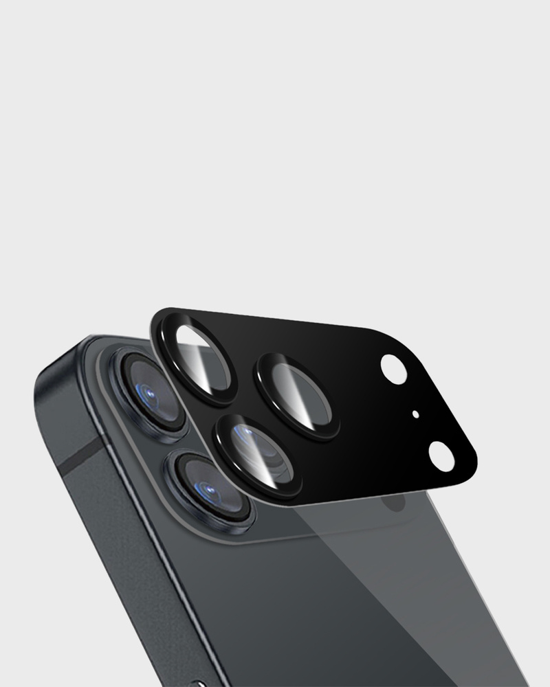 Camera Lens Protector Black Frame iPhone 17 Pro