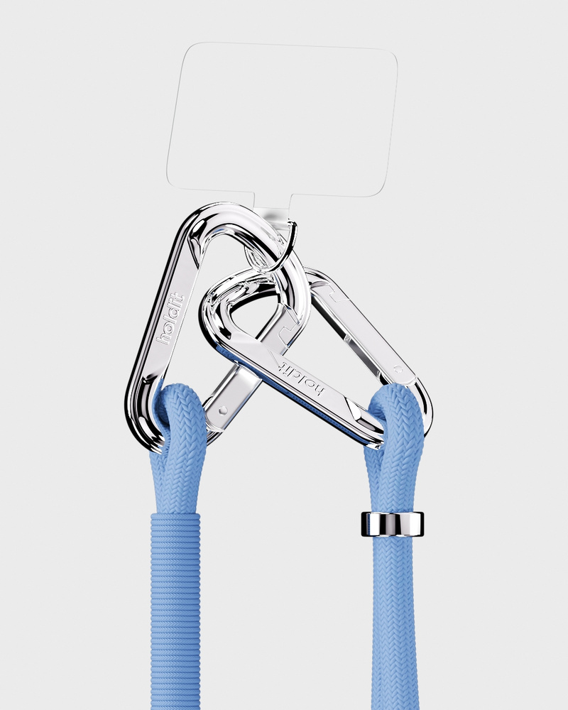 Soft Cobalt Crossbody Strap, 8mm