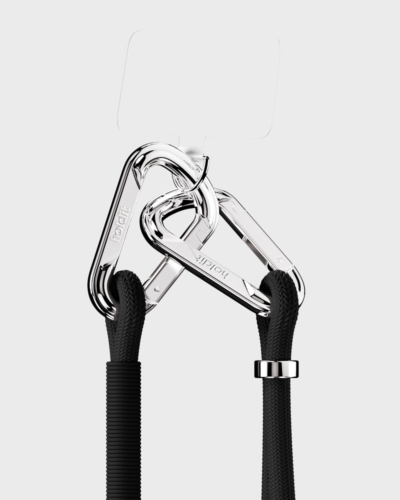 Black Crossbody Strap, 8mm